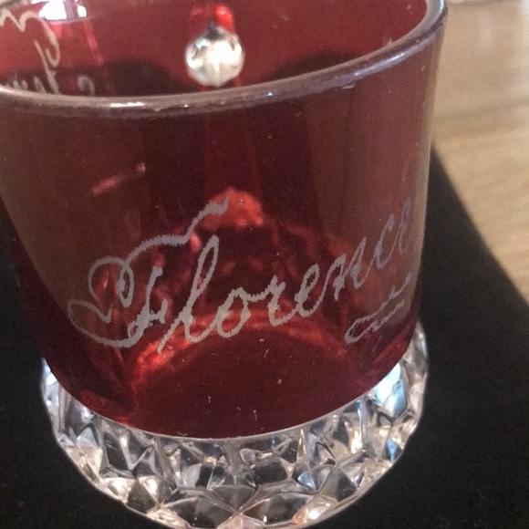 Antique ruby red flash glass Tennessee centennial fair souvenir 1897 etched - Picture 7 of 11